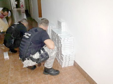 Contrabandişti de ţigări, prinşi cu FOCURI de ARMĂ de poliţiştii de frontieră constănţeni